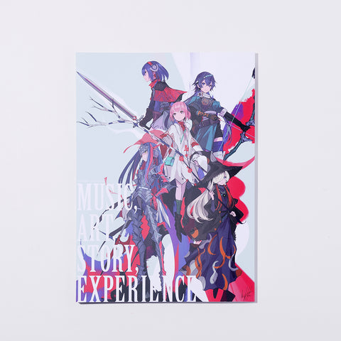 【KAMITSUBAKI STUDIO】KAMITSUBAKI STUDIO ART BOOK「MUSIC,ART,STORY,EXPERIENCE」／KAMITSUBAKI STUDIOコミケ出展記念「V.W.P FANTASY」