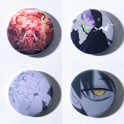 【DUSTCELL】ランダム缶バッジ5個セット／DUSTCELL Exhibiton「白炎」
