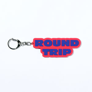 【DUSTCELL】ROUND TRIP ロゴラバーキーホルダー／RED／2nd Mini Album「ROUND TRIP」
