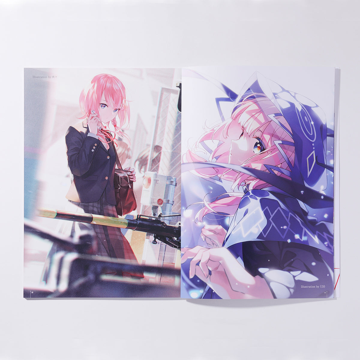 【KAMITSUBAKI STUDIO】KAMITSUBAKI STUDIO ART BOOK「MUSIC,ART,STORY,EXPERIENCE」／KAMITSUBAKI STUDIOコミケ出展記念「V.W.P FANTASY」