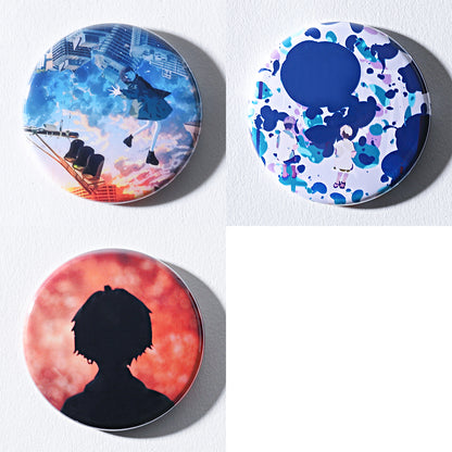 【DUSTCELL】ランダム缶バッジ5個セット／DUSTCELL Exhibiton「白炎」