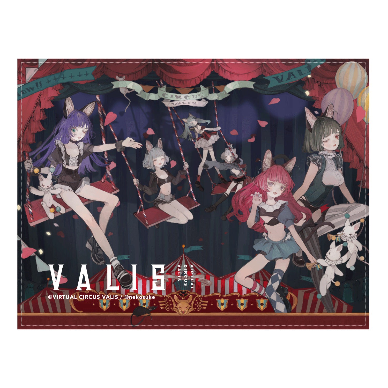 【VALIS】「道化師ブランケット」ブランケット／2nd ONE-MAN LIVE「転生デパーチャー」