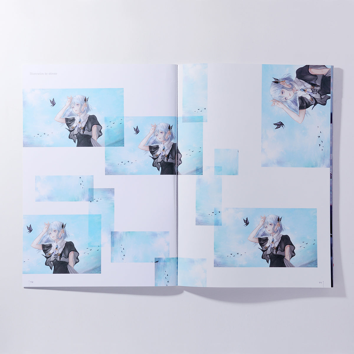 【KAMITSUBAKI STUDIO】KAMITSUBAKI STUDIO ART BOOK「MUSIC,ART,STORY,EXPERIENCE」／KAMITSUBAKI STUDIOコミケ出展記念「V.W.P FANTASY」