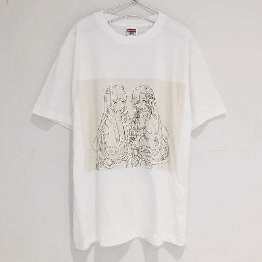 【ヰ世界情緒】somunia×ヰ世界情緒Tシャツ／WHITE／「COTD展」
