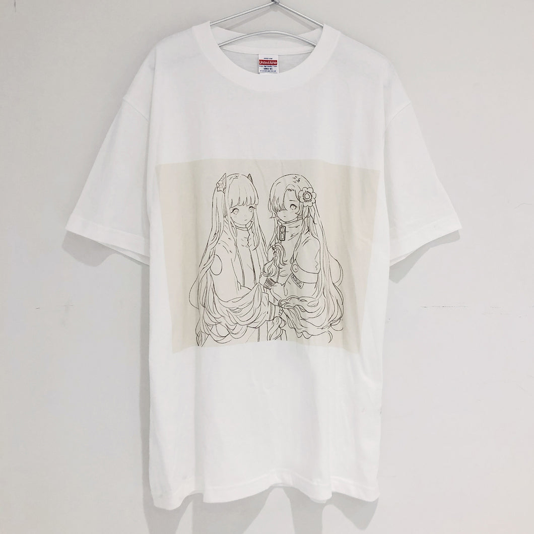 【ヰ世界情緒】somunia×ヰ世界情緒Tシャツ／WHITE／「COTD展」