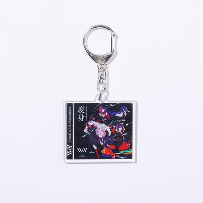 【V.W.P】CDジャケット型アクリルキーホルダー「変身」／1st ONE-MAN LIVE「現象」／「魔女集会」JOINT LIVE & TALK EVENT