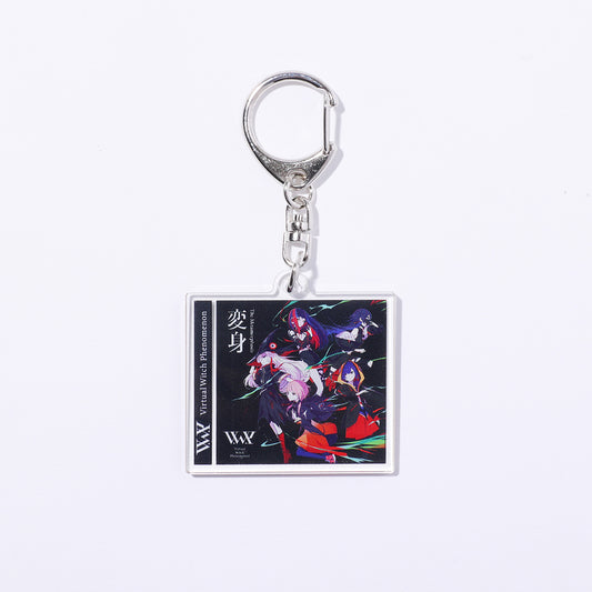 【V.W.P】CDジャケット型アクリルキーホルダー「変身」／1st ONE-MAN LIVE「現象」／「魔女集会」JOINT LIVE & TALK EVENT
