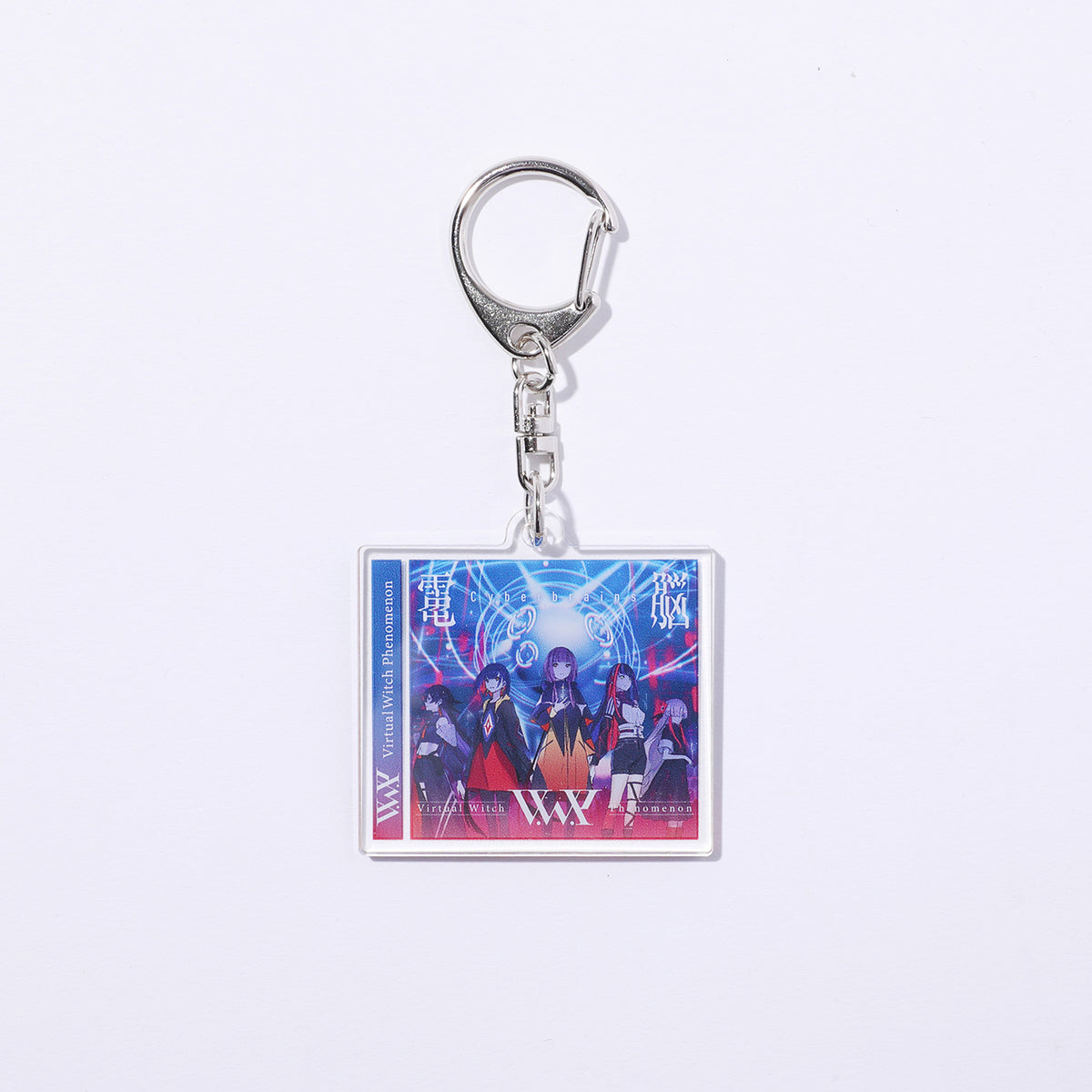 【V.W.P】CDジャケット型アクリルキーホルダー「電脳」／1st ONE-MAN LIVE「現象」／「魔女集会」JOINT LIVE & TALK EVENT