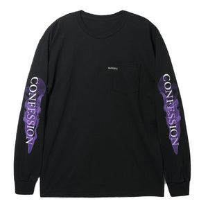 【DUSTCELL】「CONFESSION」ロングスリーブTシャツ／BLACK／3rd ONE-MAN LIVE「自白」