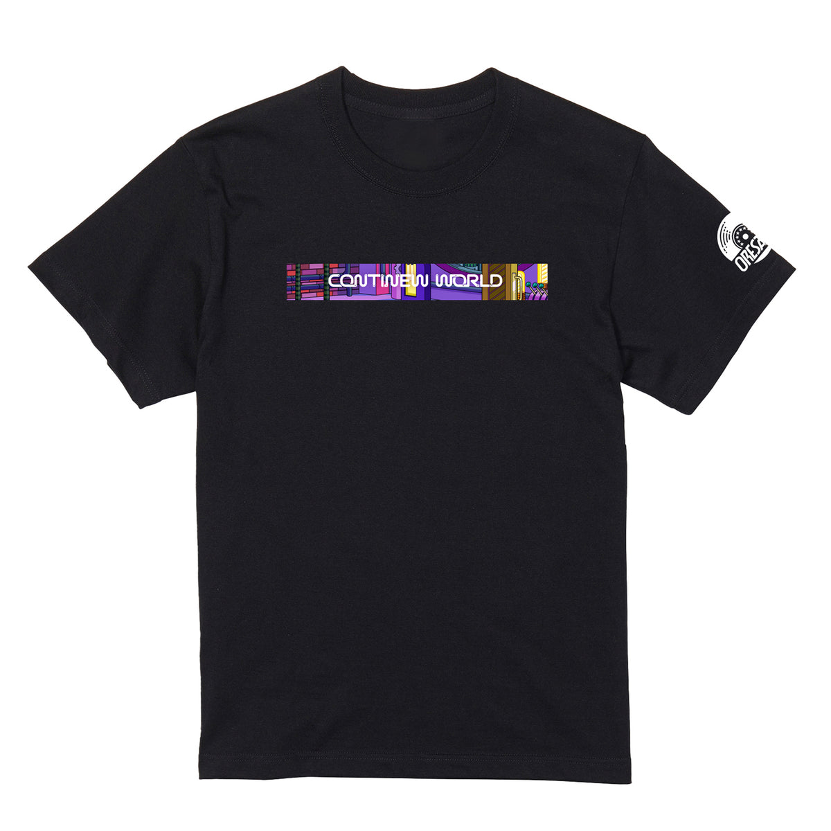 【ORESAMA】「CONTINEW WORLD」Tシャツ／BLACK／ONE-MAN LIVE「CONTINEW WORLD」