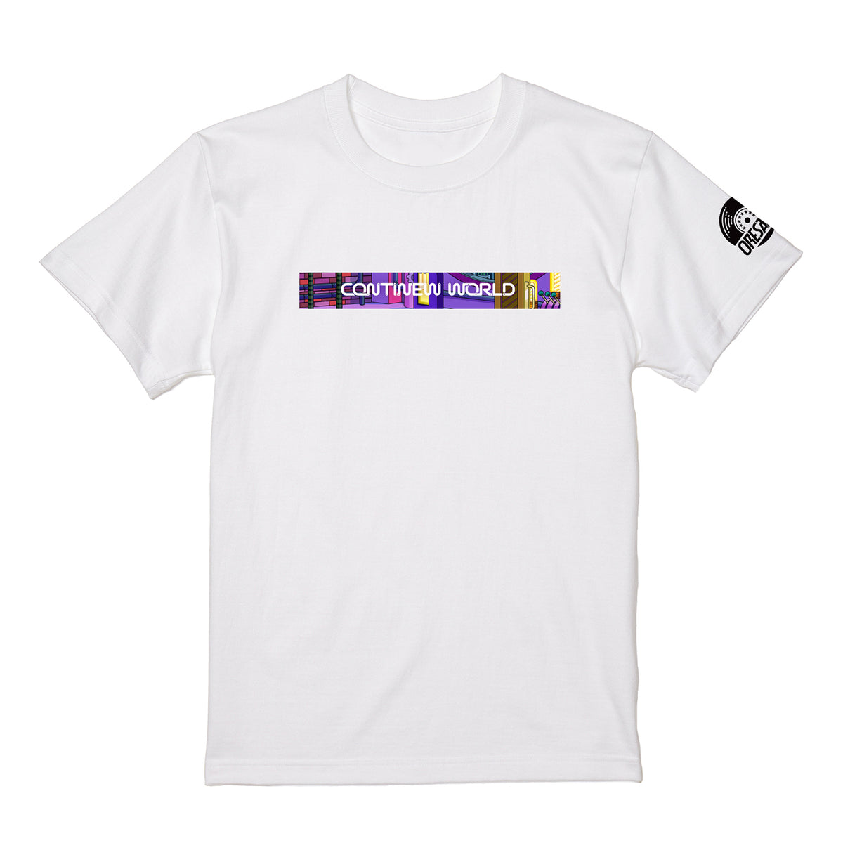 【ORESAMA】「CONTINEW WORLD」Tシャツ／WHITE／ONE-MAN LIVE「CONTINEW WORLD」