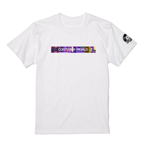 【ORESAMA】「CONTINEW WORLD」Tシャツ／WHITE／ONE-MAN LIVE「CONTINEW WORLD」