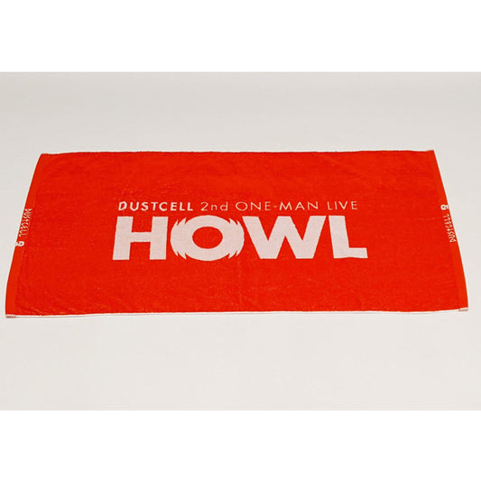 【DUSTCELL】「HOWL」大判ジャガードタオル／2nd ONE-MAN LIVE「HOWL」