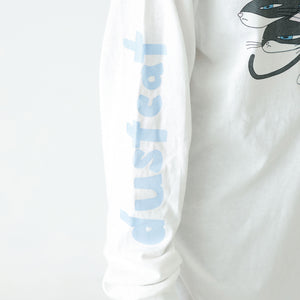 【DUSTCELL】「dustcat」ロングスリーブTシャツ／WHITE／DUSTCELL LIVE 2022「PREPARATION」
