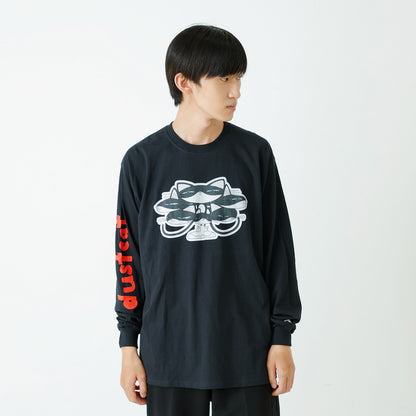 【DUSTCELL】「dustcat」ロングスリーブTシャツ／BLACK／DUSTCELL LIVE 2022「PREPARATION」