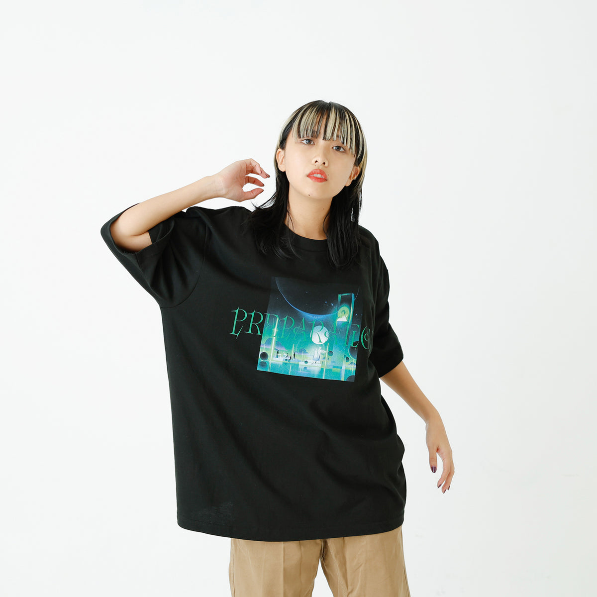 【DUSTCELL】「PREPARATION」ビックシルエットTシャツ／DUSTCELL LIVE 2022「PREPARATION」