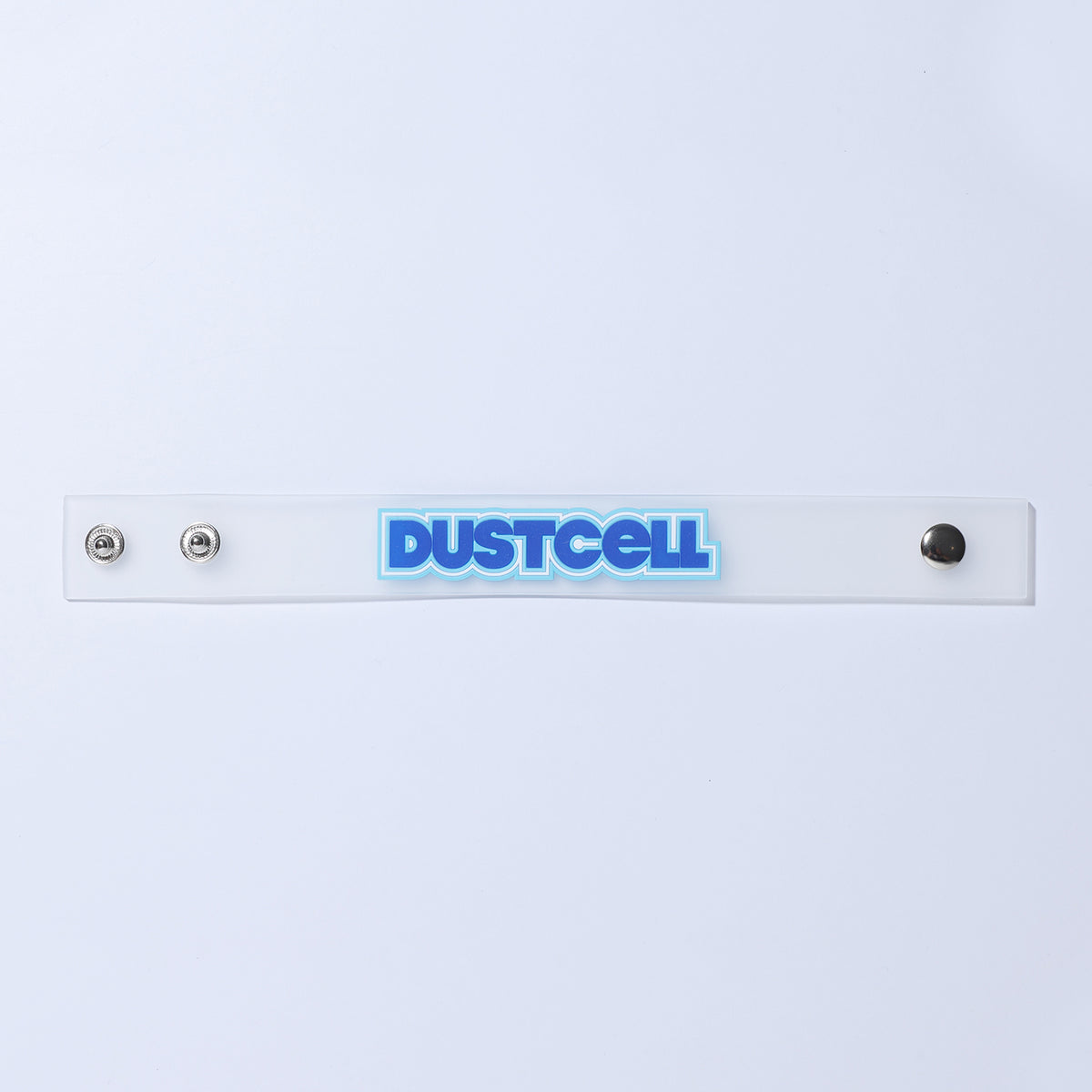 【DUSTCELL】グラデーションロゴ クリアバンド／BLUE／DUSTCELL LIVE 2022「PREPARATION」