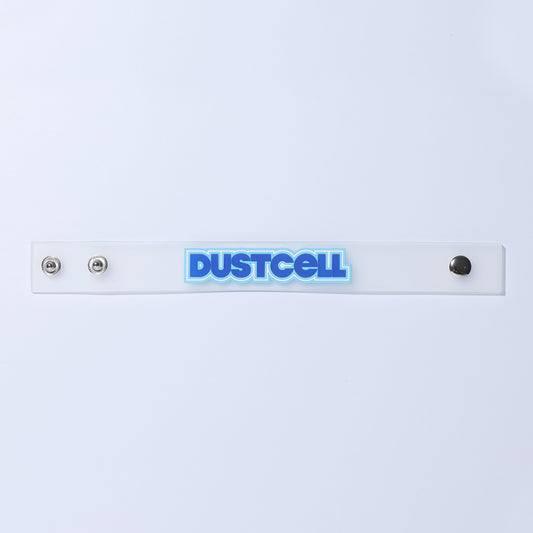 【DUSTCELL】グラデーションロゴ クリアバンド／BLUE／DUSTCELL LIVE 2022「PREPARATION」