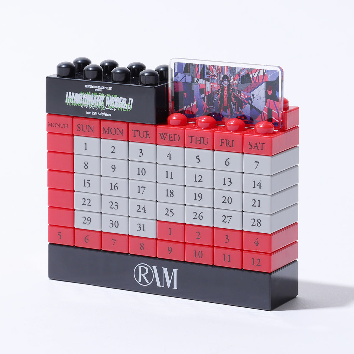 【理芽】理芽ブロックカレンダー／PROTOTYPING OSAKA PROJECT presents IMAGINARY WORLD feat. RIM & te'resa