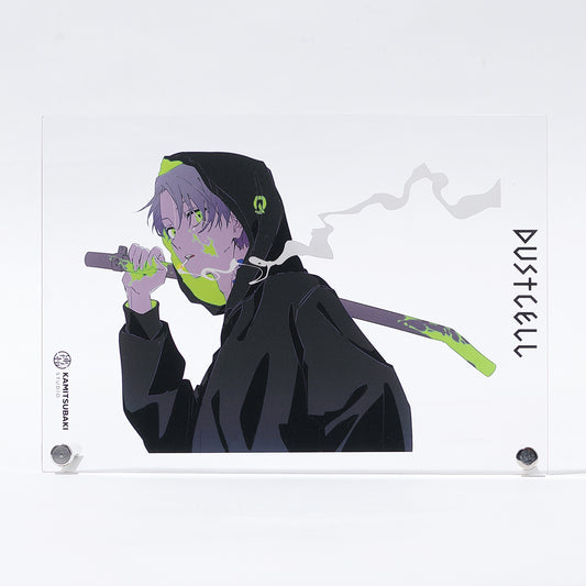 【DUSTCELL】アクリルアート Ligton ver.／DUSTCELL Exhibiton「白炎」