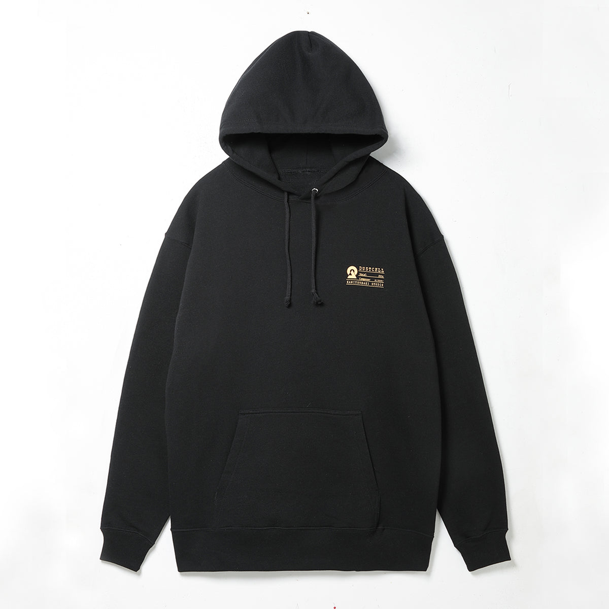 【DUSTCELL】ネームパーカー／BLACK／DUSTCELL Exhibiton「白炎」