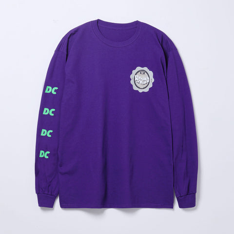 【DUSTCELL】ロングスリーブTシャツ／PURPLE／TOUR「ROUND TRIP」 image