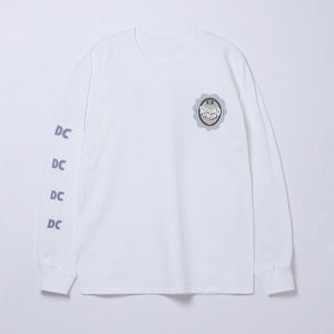 【DUSTCELL】ロングスリーブTシャツ／WHITE／TOUR「ROUND TRIP」