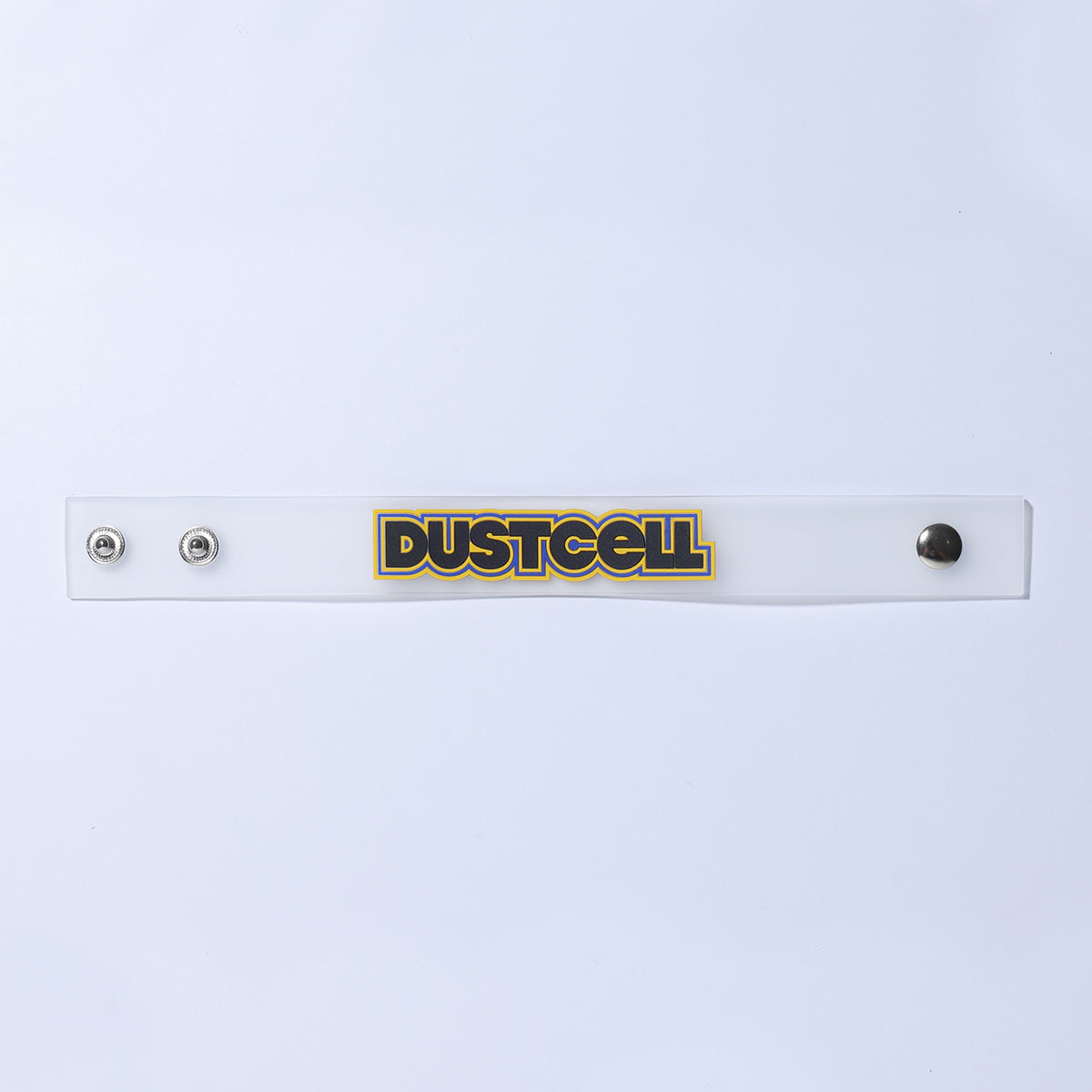 【DUSTCELL】グラデーションロゴ クリアバンド／ORANGE／DUSTCELL LIVE 2022「PREPARATION」
