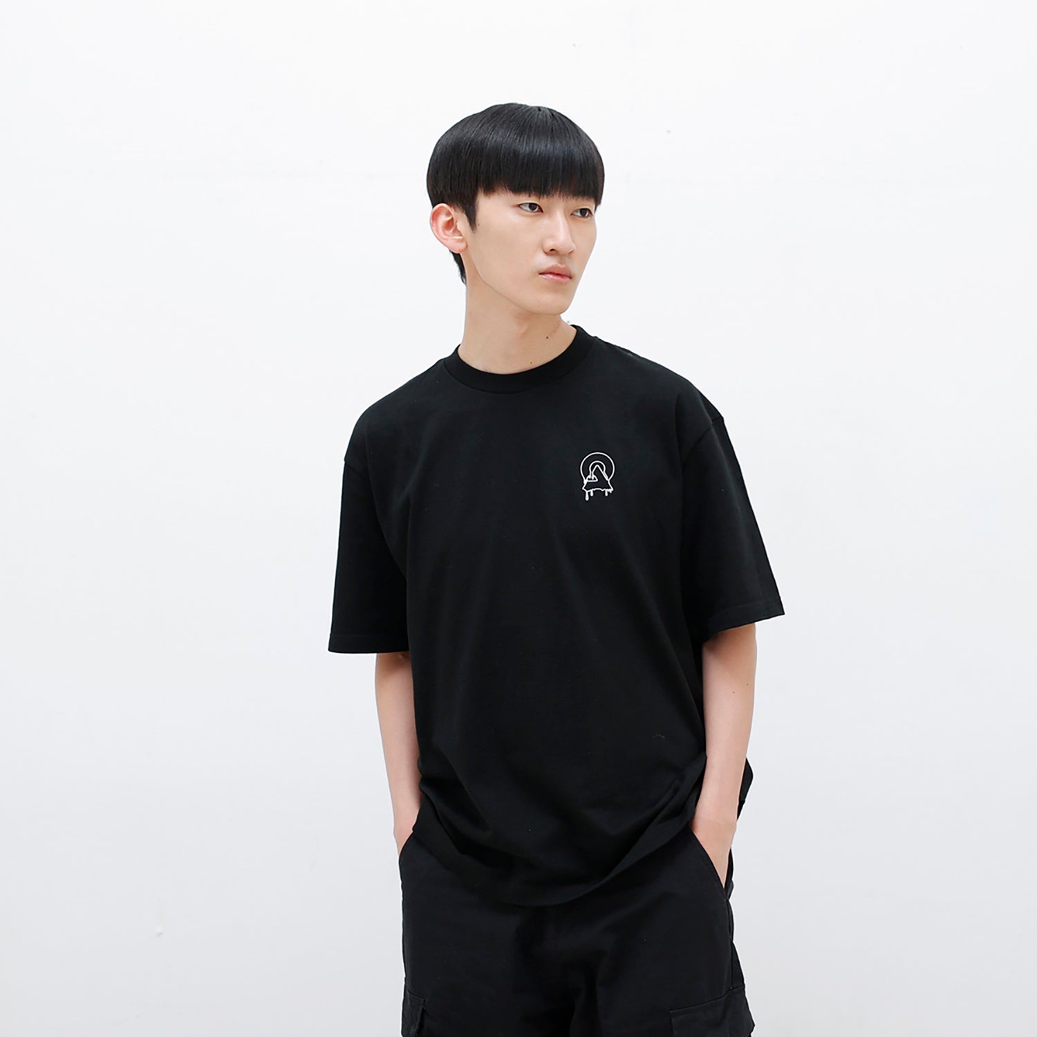 DUSTCELL】「百鬼夜行」ビッグシルエットTシャツ／BLACK／DUSTCELL