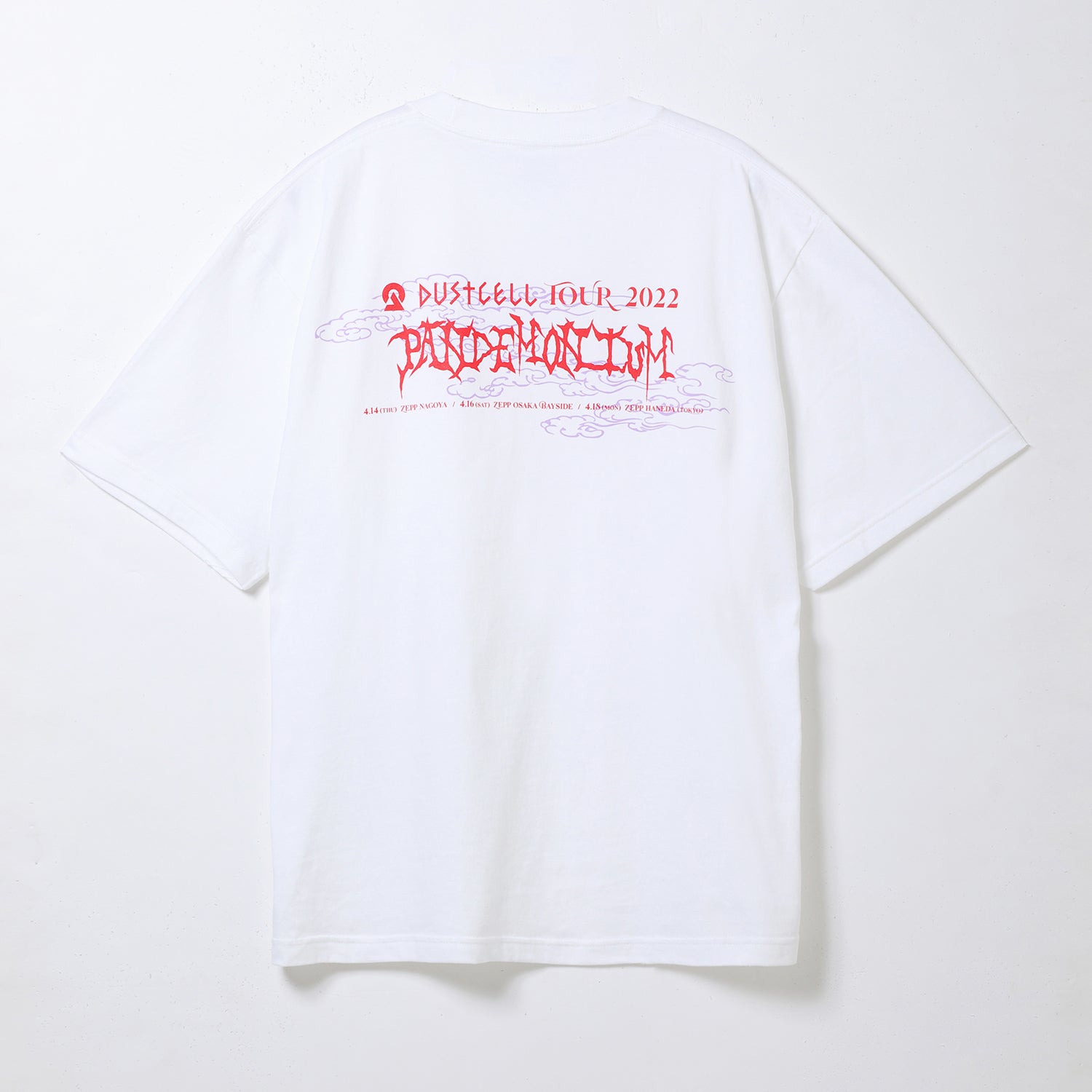 DUSTCELL】「百鬼夜行」ビッグシルエットTシャツ／WHITE