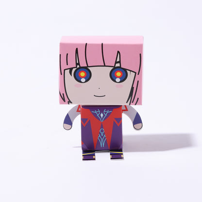 【花譜】ミニキャラペーパークラフト「金鶏」／花譜展3「この時間は言葉にしなくていいの。」