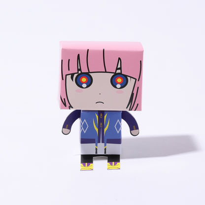 【花譜】ミニキャラペーパークラフト「青雀」／花譜展3「この時間は言葉にしなくていいの。」