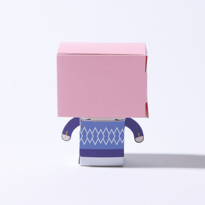 【花譜】ミニキャラペーパークラフト「青雀」／花譜展3「この時間は言葉にしなくていいの。」