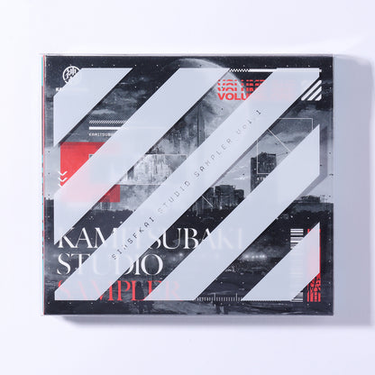【KAMITSUBAKI STUDIO】【SINSEKAI STUDIO】Various Artists Compilation Album「KAMITSUBAKI STUDIO SAMPLER Vol. 1」「SINSEKAI STUDIO SAMPLER Vol. 1」2枚セット特典付き／コミックマーケット101出展記念