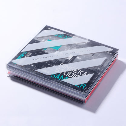 【KAMITSUBAKI STUDIO】【SINSEKAI STUDIO】Various Artists Compilation Album「KAMITSUBAKI STUDIO SAMPLER Vol. 1」「SINSEKAI STUDIO SAMPLER Vol. 1」2枚セット特典付き／コミックマーケット101出展記念