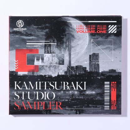 【KAMITSUBAKI STUDIO】【SINSEKAI STUDIO】Various Artists Compilation Album「KAMITSUBAKI STUDIO SAMPLER Vol. 1」「SINSEKAI STUDIO SAMPLER Vol. 1」2枚セット特典付き／コミックマーケット101出展記念