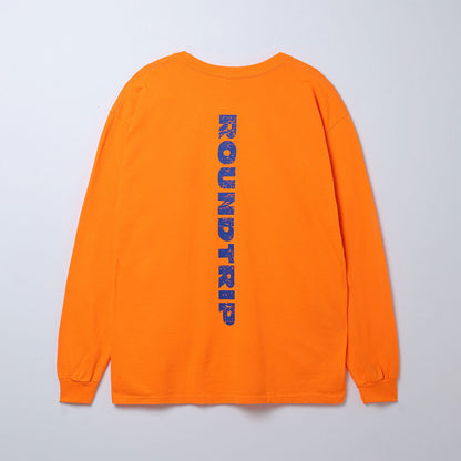 【DUSTCELL】ROUND TRIP ロングスリーブTシャツ／ORANGE／2nd Mini Album「ROUND TRIP」