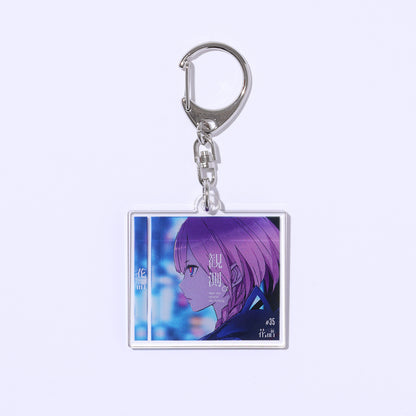 【花譜】CD型アクリルキーホルダー「観測α」／3rd ONE-MAN LIVE「不可解参（狂）」グッズ第二弾