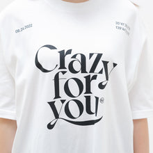 画像をギャラリービューアに読み込む, 【花譜】Crazy for you Tシャツ／3rd ONE-MAN LIVE「不可解参（狂）」グッズ第二弾
