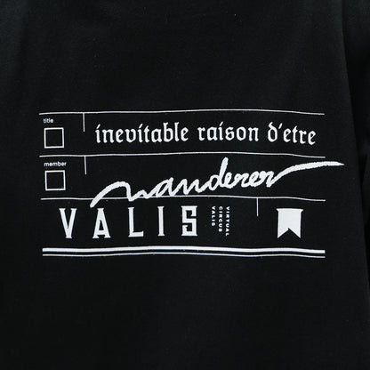 【VALIS】NEFFYプロデュース Tシャツ／必然的レゾンデートル