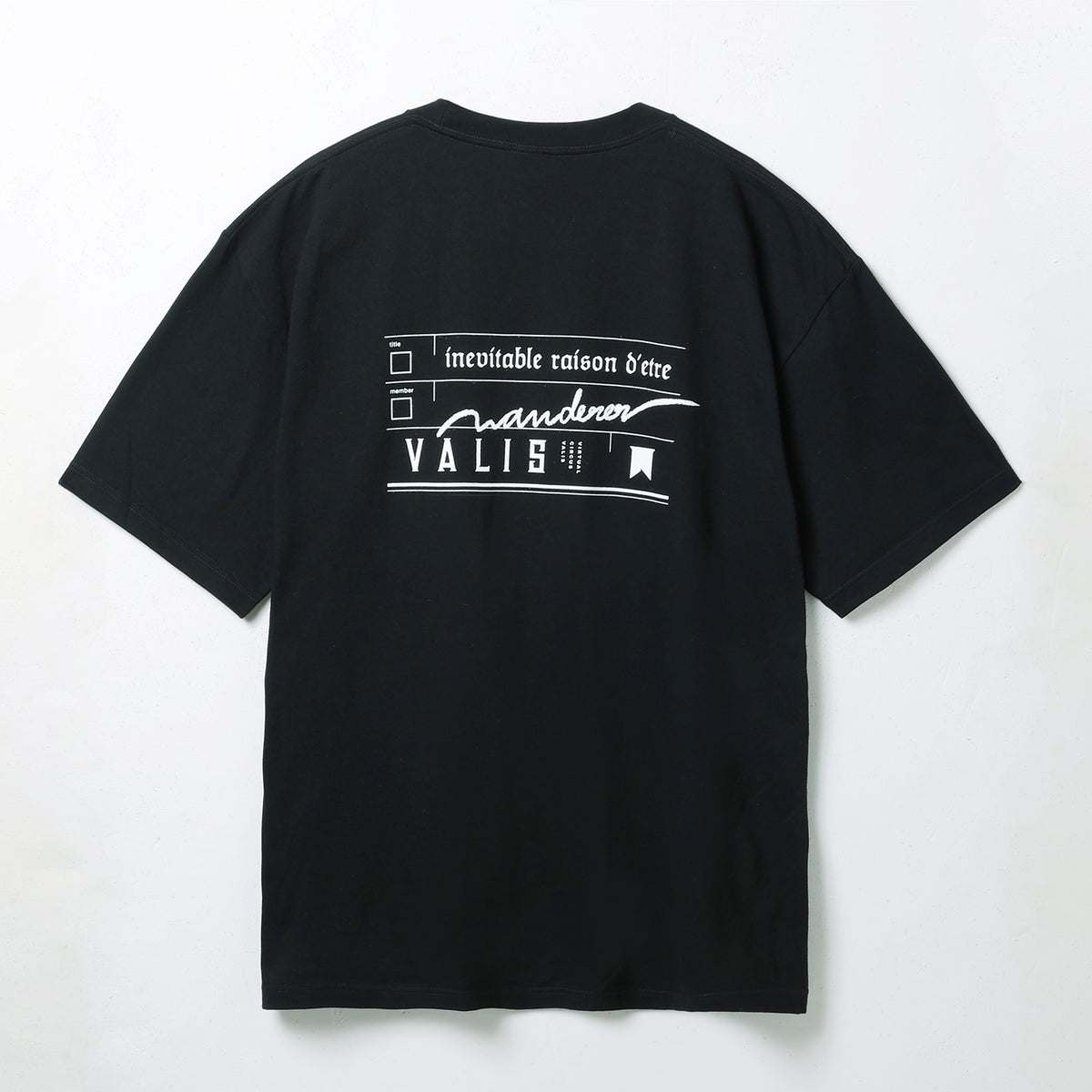【VALIS】NEFFYプロデュース Tシャツ／必然的レゾンデートル
