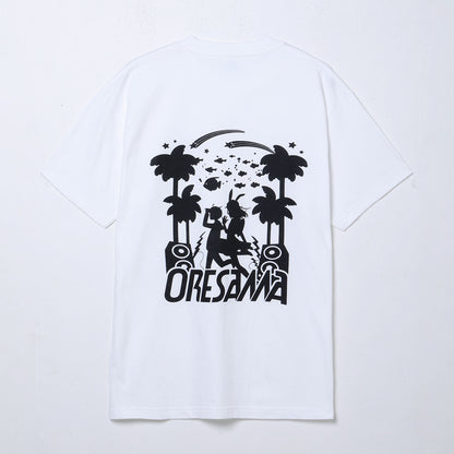 【ORESAMA】「TREK TRUNK」シルエットTシャツ／WHITE／Blu-ray＋EP「TREK TRUNK」