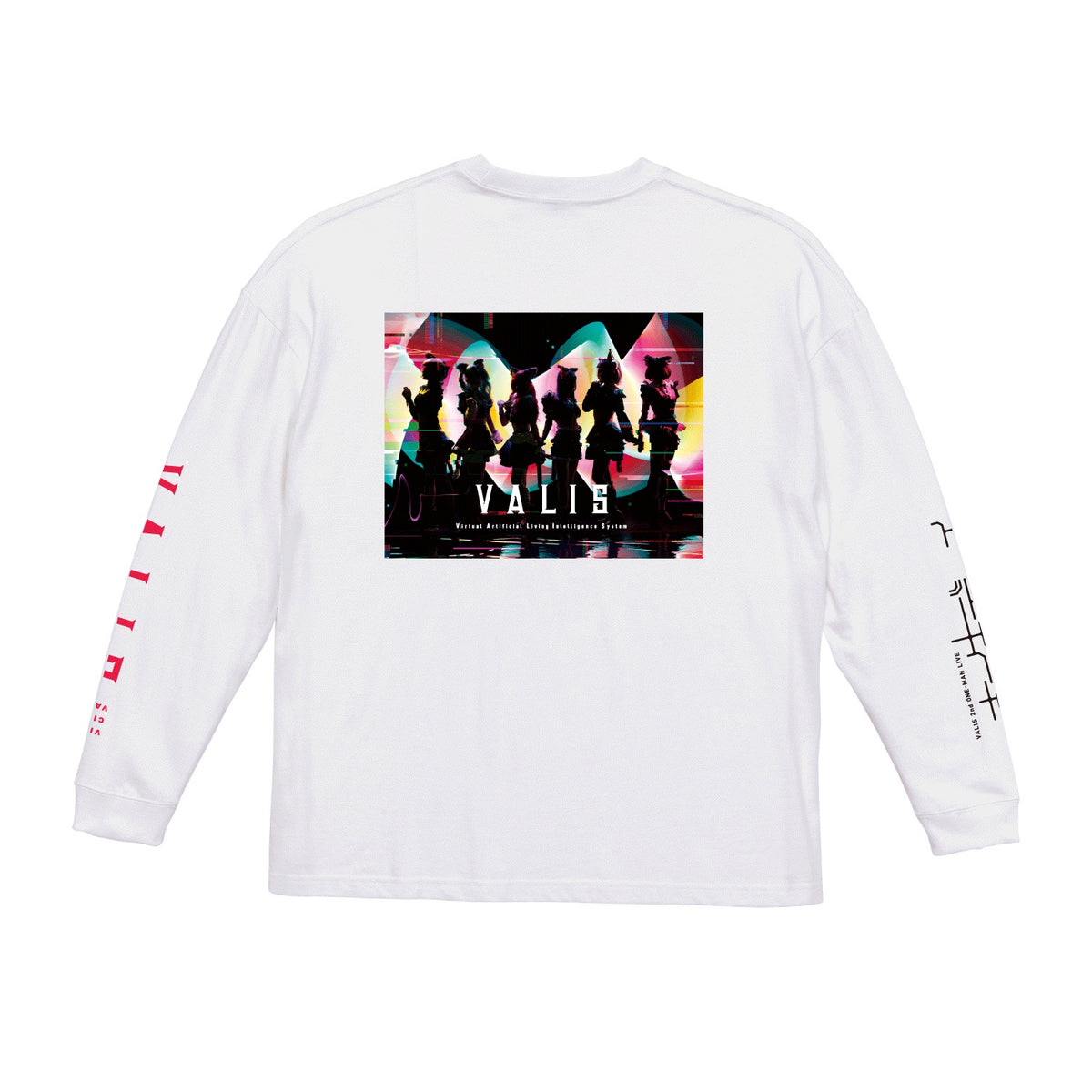 【VALIS】ヴァンデラーロングスリーブTシャツ／2nd ONE-MAN LIVE「転生デパーチャー」