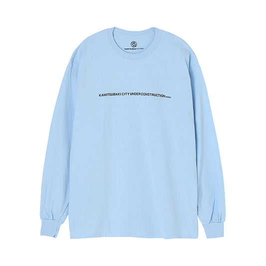 【神椿市建設中。】ロングスリーブTシャツ／LIGHT BLUE／「神椿市建設中。」公式グッズ第二弾