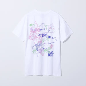 【理芽】「食虫植物」Tシャツ／WHITE／「魔女展」