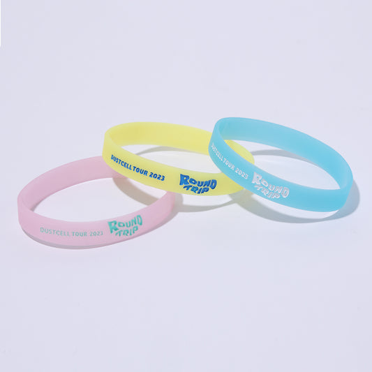 【DUSTCELL】蓄光ラバーバンド  3色セット／TOUR「ROUND TRIP」