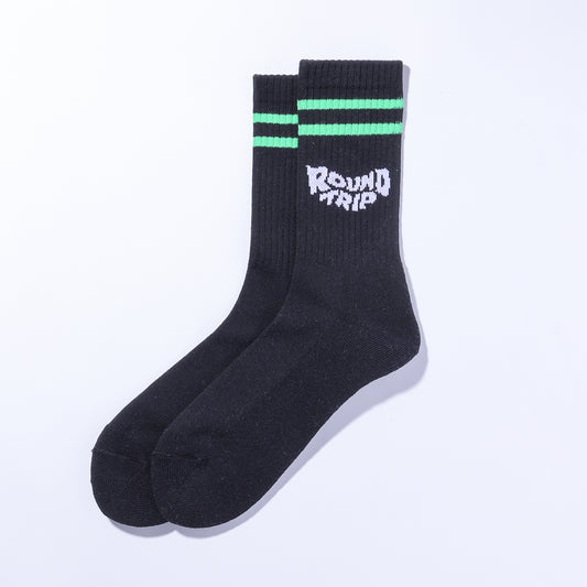 【DUSTCELL】ラインソックス／BLACK／TOUR「ROUND TRIP」