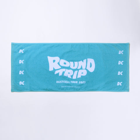【DUSTCELL】フェイスタオル／BLUE／TOUR「ROUND TRIP」