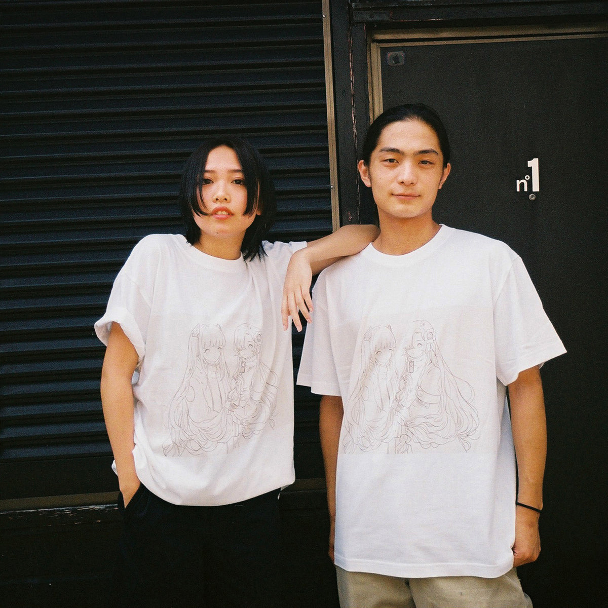 【ヰ世界情緒】somunia×ヰ世界情緒Tシャツ／WHITE／「COTD展」
