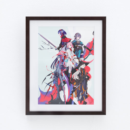 【KAMITSUBAKI STUDIO】「V.W.P FANTASY」複製原画 Illustration by PALOW.／KAMITSUBAKI STUDIOコミケ出展記念「V.W.P FANTASY」